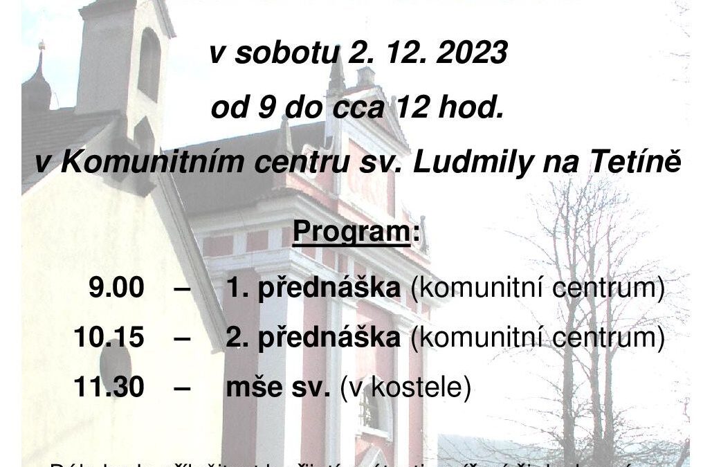 Adventní duchovní obnova