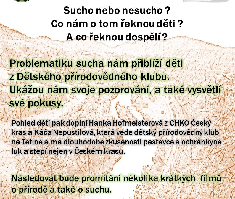 O suchu trochu jinak